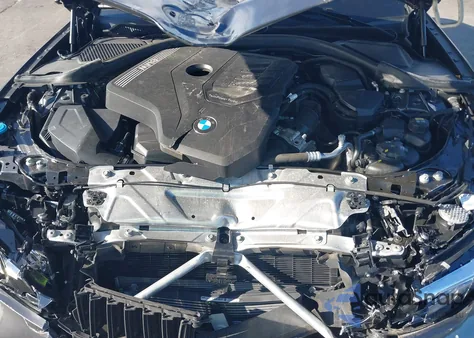 2021 BMW 330I xDrive из США, поврежденный, VIN 3MW5R7J00M8C09136